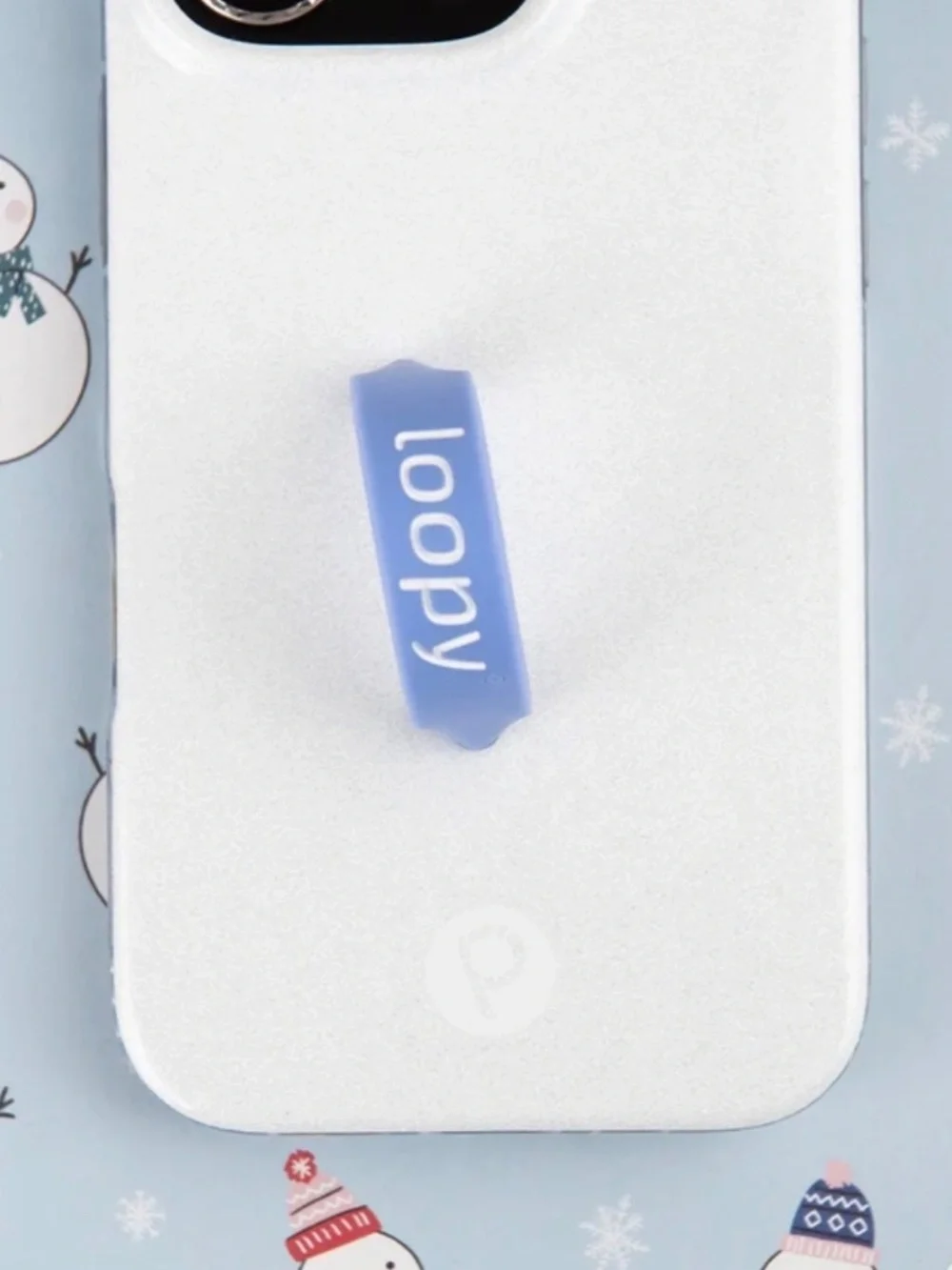 Loopy iPhone 16 Pro Max White Shimmer + New Midnight Boos Loop